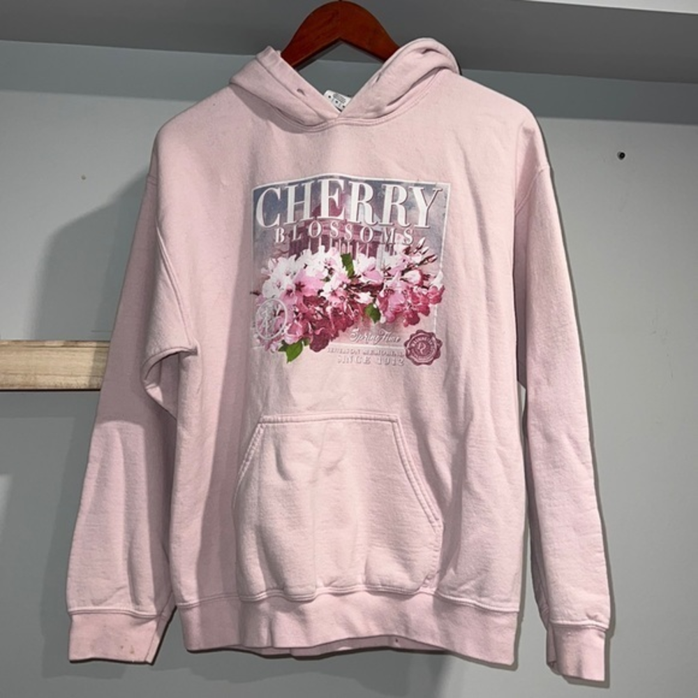 Pink hoodie